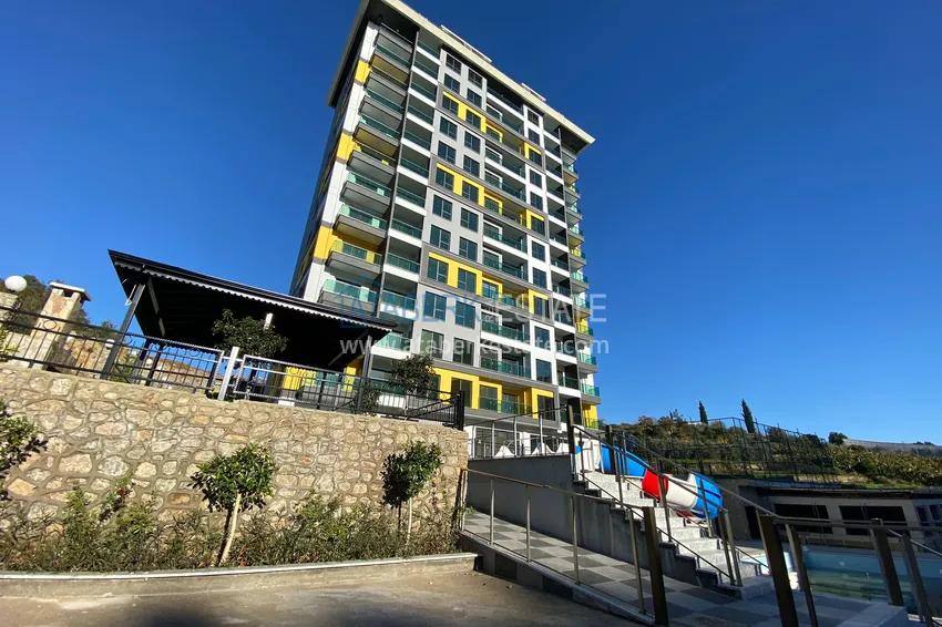 Квартира 1+1 в Алании, район Махмутларе - в современном жилом комплексе 1 