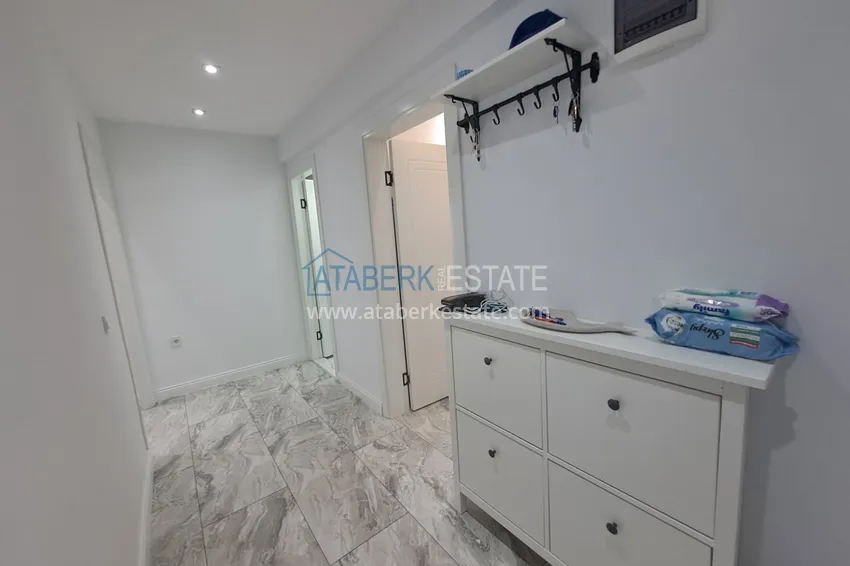 Приобрести Квартира 2+1 на первой линии в Алании, район Махмутлар - подходит под гражданство 2 