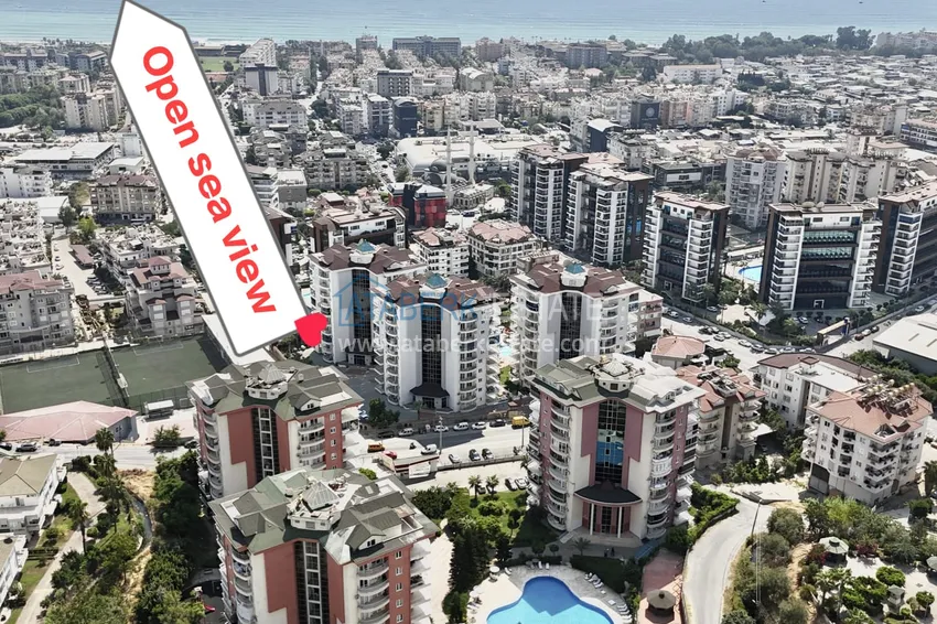 Трёхкомнатная квартира с мебелью и видом на море в Джикджилли – подходит для ВНЖ 2