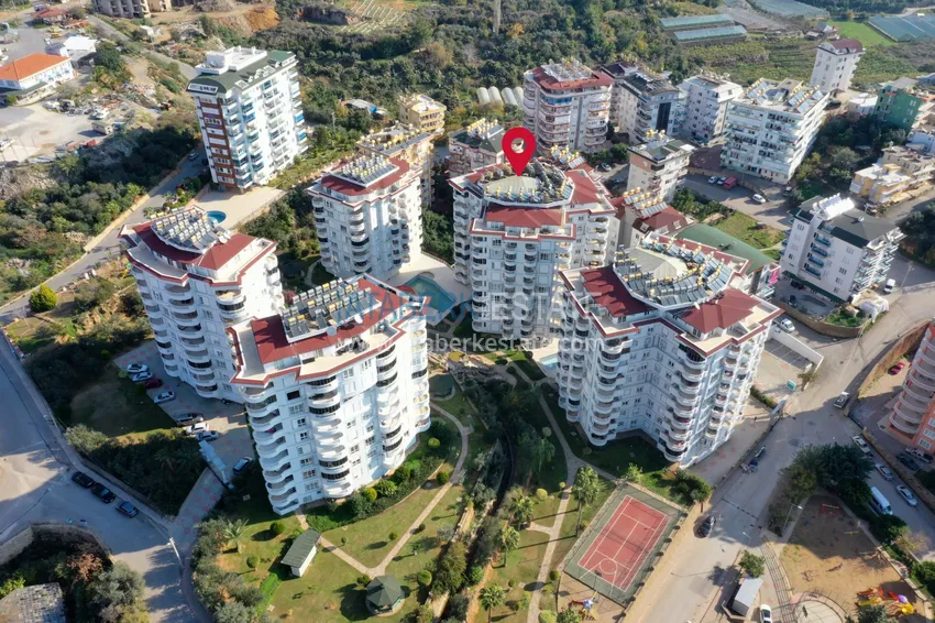 Квартира 2+1 под ключ в Алании, район Тосмур - от собственника, подходит для ВНЖ 3 