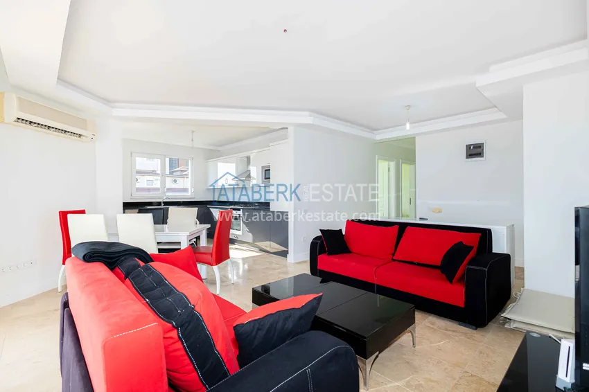 Приобрести Квартира 2+1 с большой террасой в районе Джикджилли, Алания – недвижимость под ВНЖ 5 