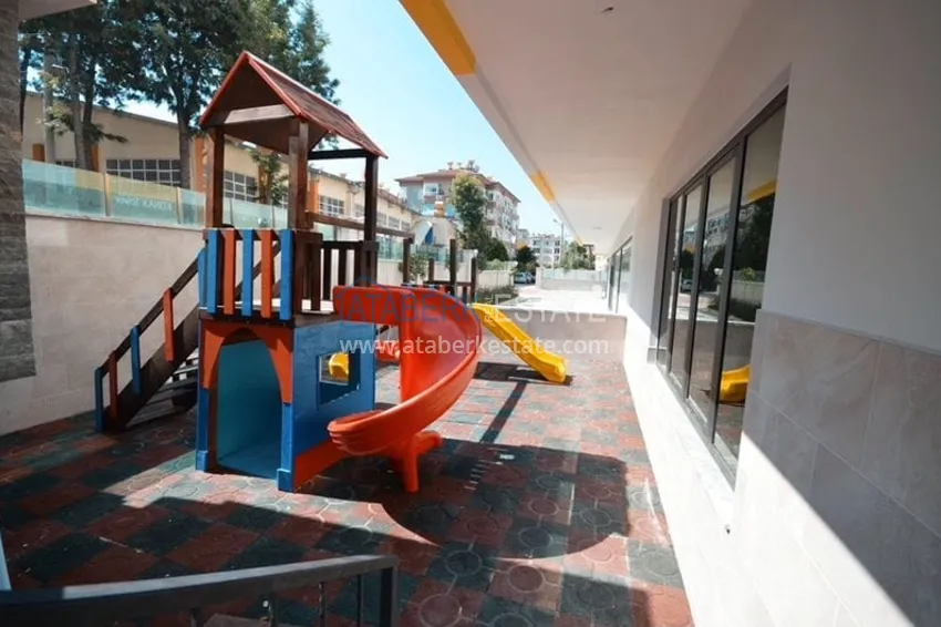 Линейная квартира 3+1 в центре Алании — под ключ, подходит для ВНЖ, отдельная кухня, вид на море и горы 12