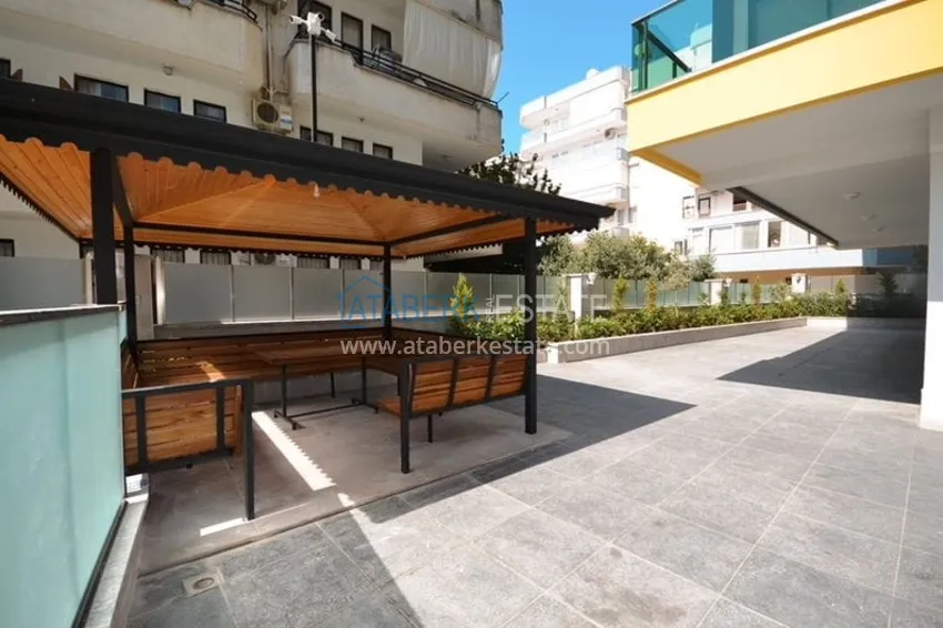 Линейная квартира 3+1 в центре Алании — под ключ, подходит для ВНЖ, отдельная кухня, вид на море и горы 13