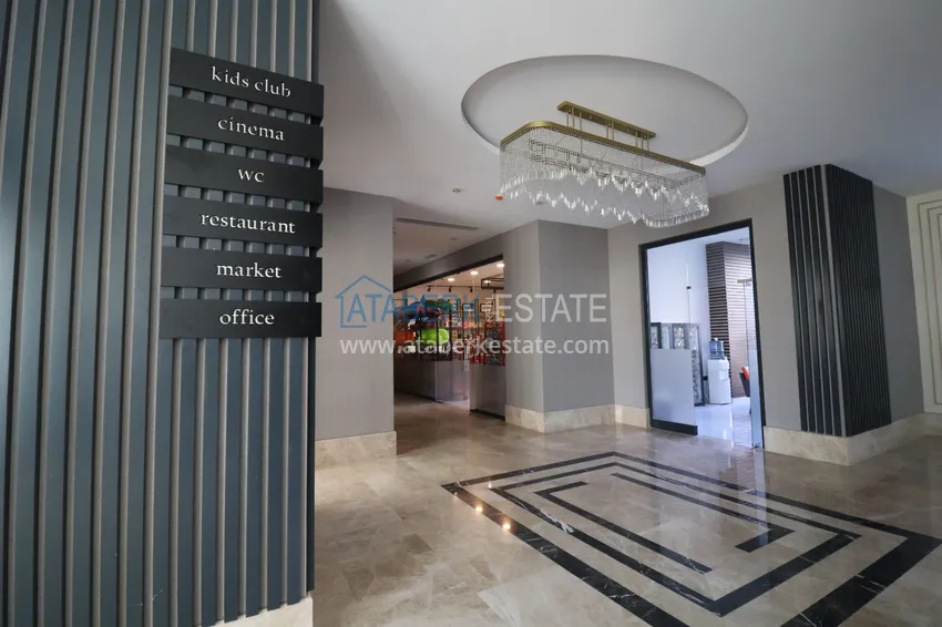 Квартира с мебелью в Махмутларе, Алания - комплекс с отельной инфраструктурой 16