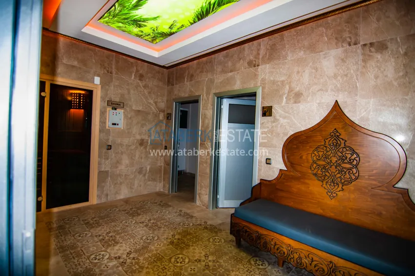 Квартира 2+1 на первой береговой линии в Махмутларе — готовый вариант с видом на море 19 