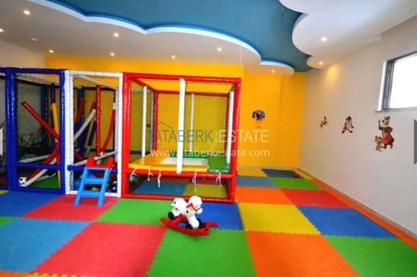 Линейная квартира 3+1 в центре Алании — под ключ, подходит для ВНЖ, отдельная кухня, вид на море и горы 21