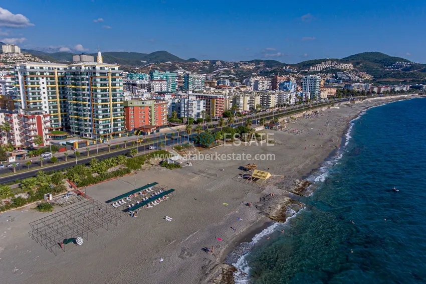 Квартира 2+1 на первой береговой линии в Махмутларе — готовый вариант с видом на море 3 