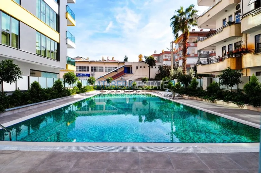 Линейная квартира 3+1 в центре Алании — под ключ, подходит для ВНЖ, отдельная кухня, вид на море и горы 7