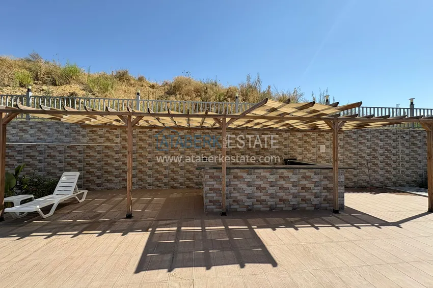 Новая квартира 1+1 в Махмутларе, Алания — новостройка с видом на горы 10 