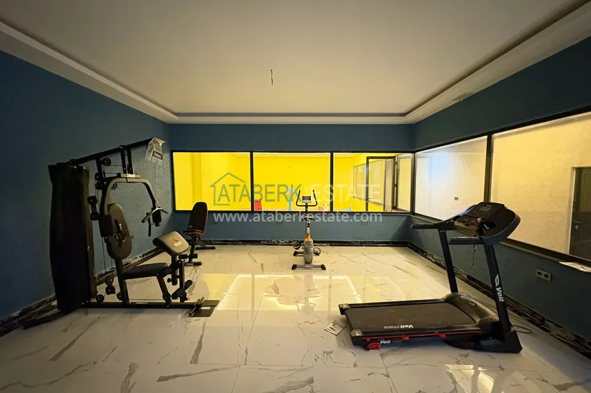 Новая квартира 1+1 в Махмутларе, Алания — новостройка с видом на горы 15 