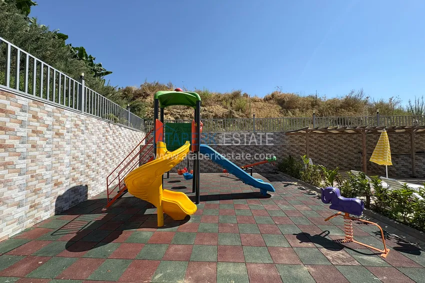 Новая квартира 1+1 в Махмутларе, Алания — новостройка с видом на горы 7 