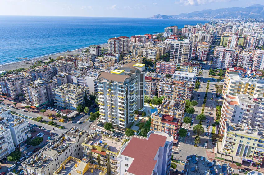 Квартира 2+1 с панорамным видом и мебелью – Алания, Махмутлар 4 