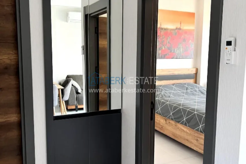 Приобрести Квартира 1+1 с мебелью в Махмутларе, Алания – вид на море, комплекс с отельной инфраструктурой 5