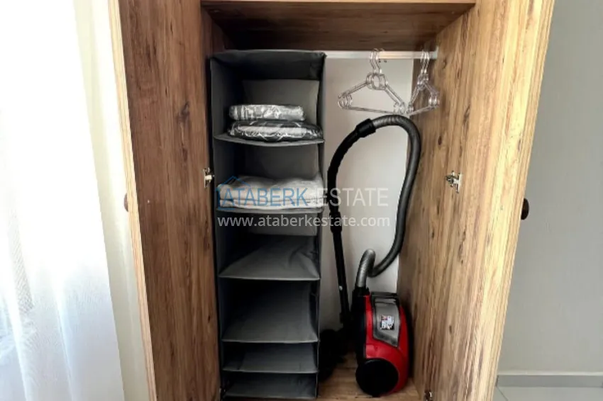 Приобрести Квартира 1+1 с мебелью в Махмутларе, Алания – вид на море, комплекс с отельной инфраструктурой 8