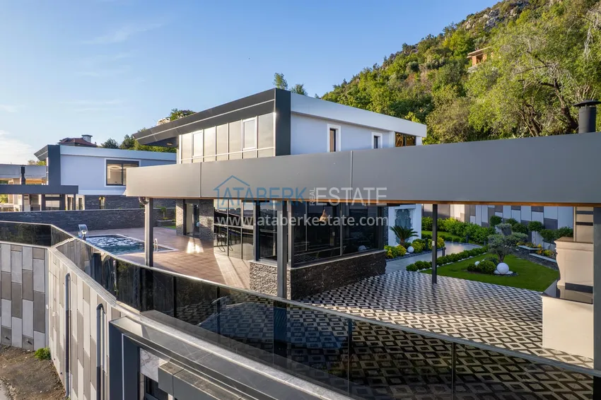 Элитная вилла в Кестеле, Алания – современный дизайн, панорамные виды и полный комфорт. Недвижимость под гражданство  16 