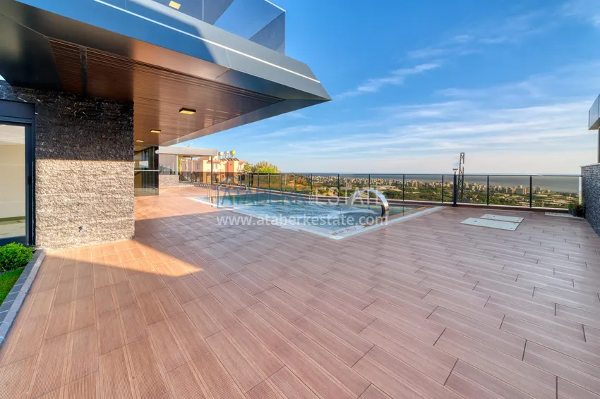 Элитная вилла в Кестеле, Алания – современный дизайн, панорамные виды и полный комфорт. Недвижимость под гражданство  20 