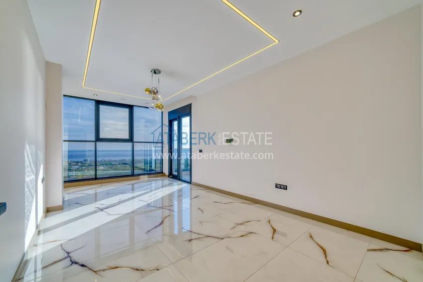 Приобрести Элитная вилла в Кестеле, Алания – современный дизайн, панорамные виды и полный комфорт. Недвижимость под гражданство  21 