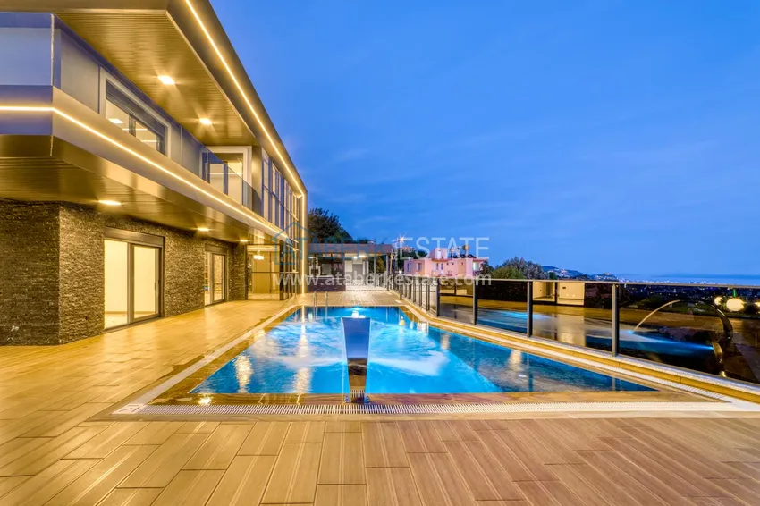 Элитная вилла в Кестеле, Алания – современный дизайн, панорамные виды и полный комфорт. Недвижимость под гражданство  22 