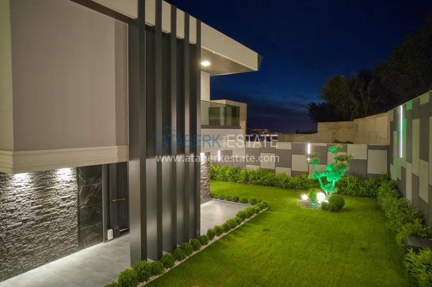 Элитная вилла в Кестеле, Алания – современный дизайн, панорамные виды и полный комфорт. Недвижимость под гражданство  25 