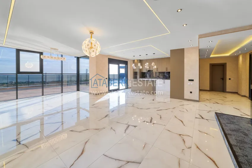 Приобрести Элитная вилла в Кестеле, Алания – современный дизайн, панорамные виды и полный комфорт. Недвижимость под гражданство  2 