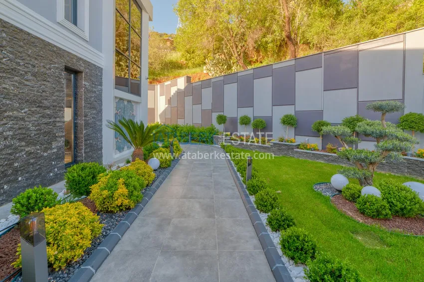 Элитная вилла в Кестеле, Алания – современный дизайн, панорамные виды и полный комфорт. Недвижимость под гражданство  30 