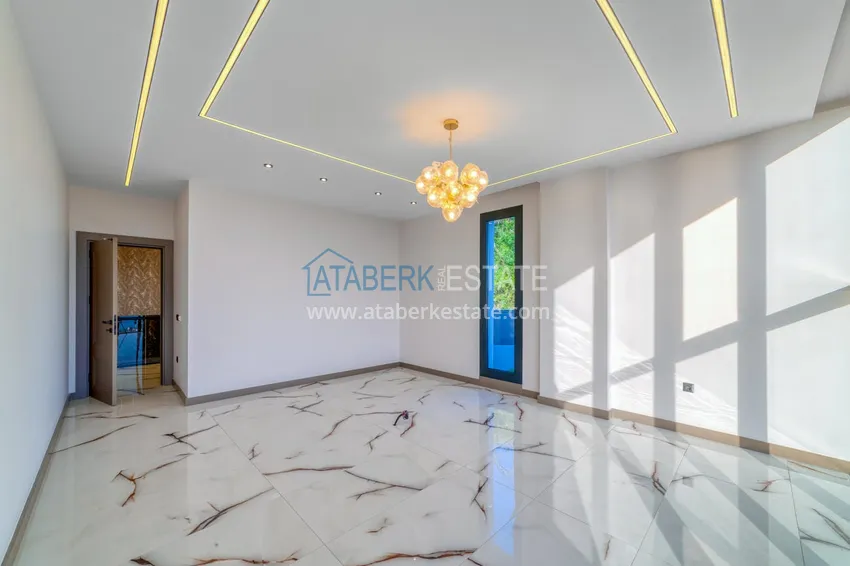 Приобрести Элитная вилла в Кестеле, Алания – современный дизайн, панорамные виды и полный комфорт. Недвижимость под гражданство  32 