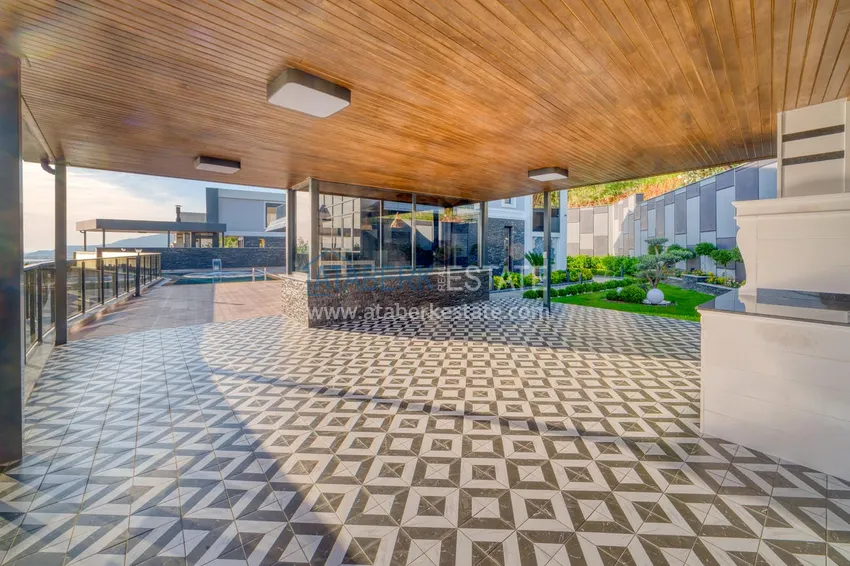 Элитная вилла в Кестеле, Алания – современный дизайн, панорамные виды и полный комфорт. Недвижимость под гражданство  33 