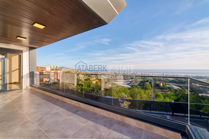 Элитная вилла в Кестеле, Алания – современный дизайн, панорамные виды и полный комфорт. Недвижимость под гражданство  35 