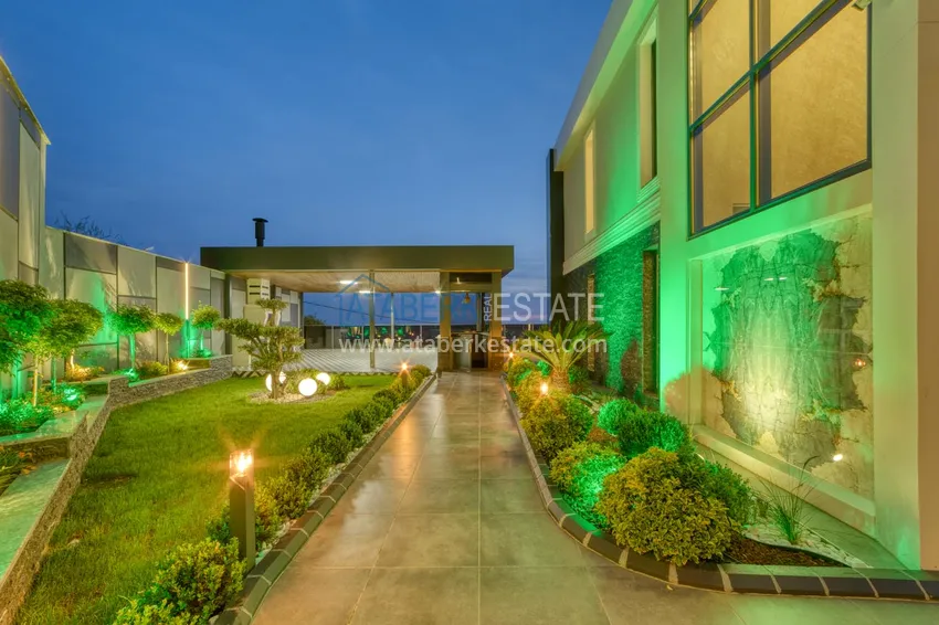 Элитная вилла в Кестеле, Алания – современный дизайн, панорамные виды и полный комфорт. Недвижимость под гражданство  41 