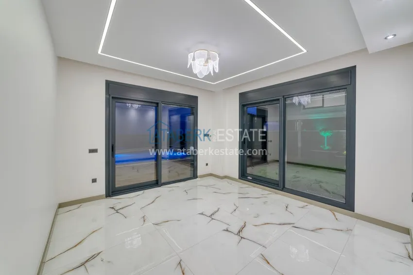 Приобрести Элитная вилла в Кестеле, Алания – современный дизайн, панорамные виды и полный комфорт. Недвижимость под гражданство  41 