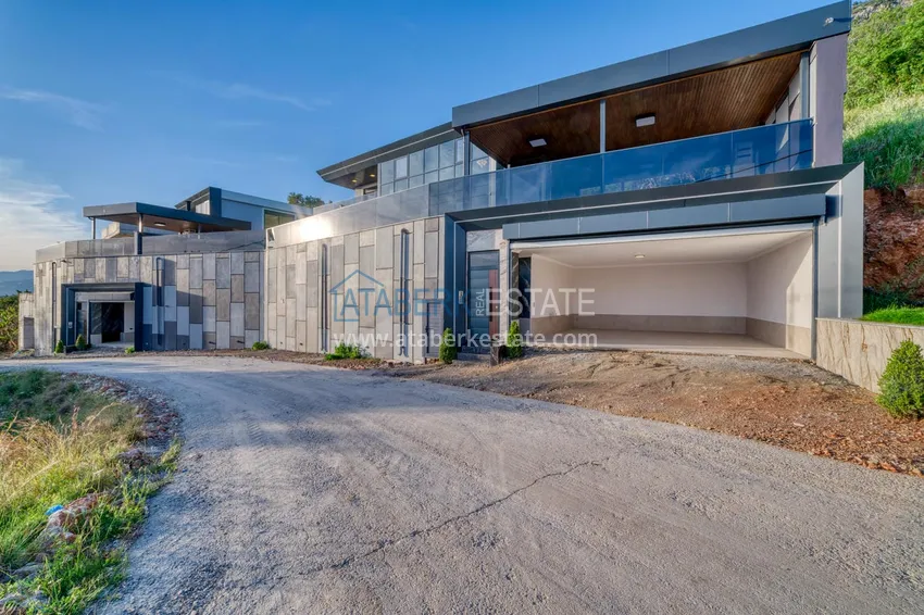 Элитная вилла в Кестеле, Алания – современный дизайн, панорамные виды и полный комфорт. Недвижимость под гражданство  43 