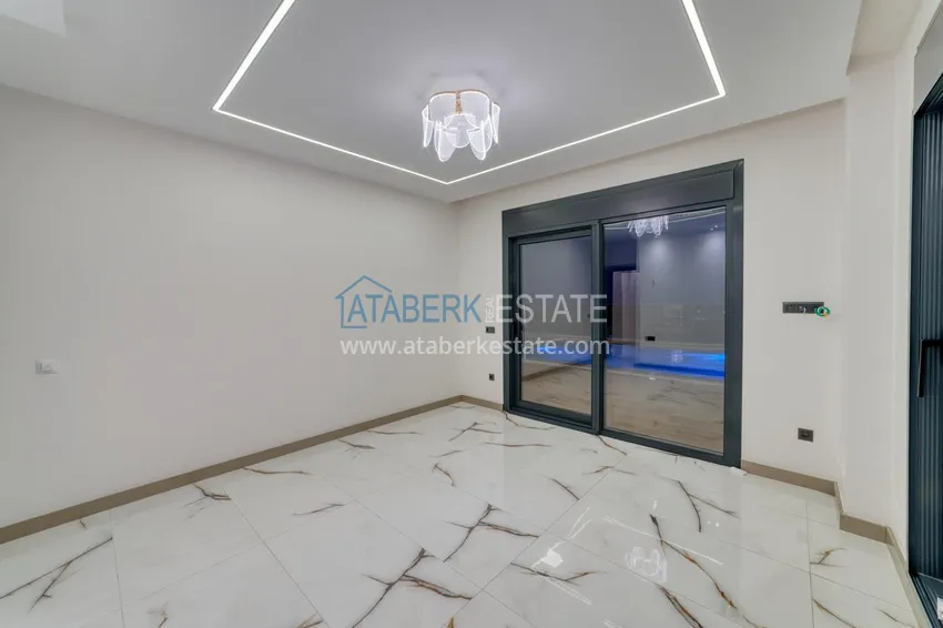 Приобрести Элитная вилла в Кестеле, Алания – современный дизайн, панорамные виды и полный комфорт. Недвижимость под гражданство  42 