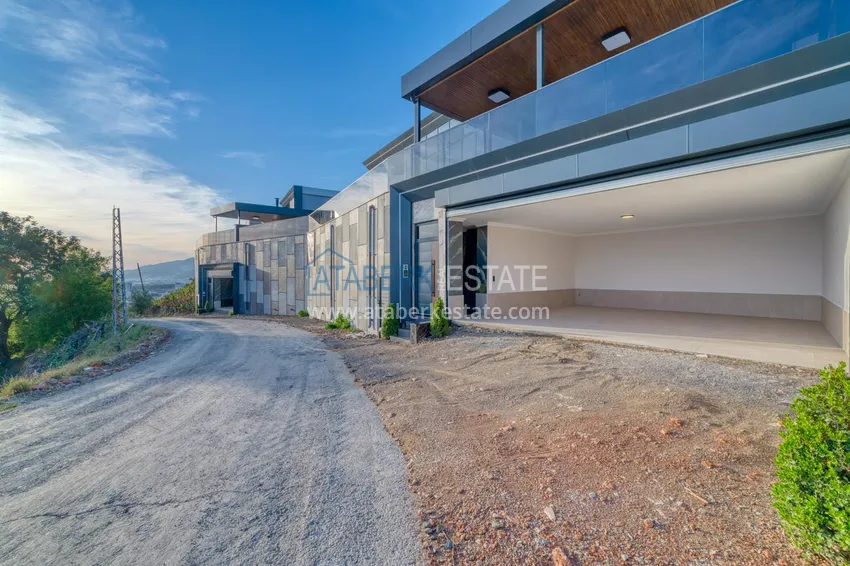 Элитная вилла в Кестеле, Алания – современный дизайн, панорамные виды и полный комфорт. Недвижимость под гражданство  44 