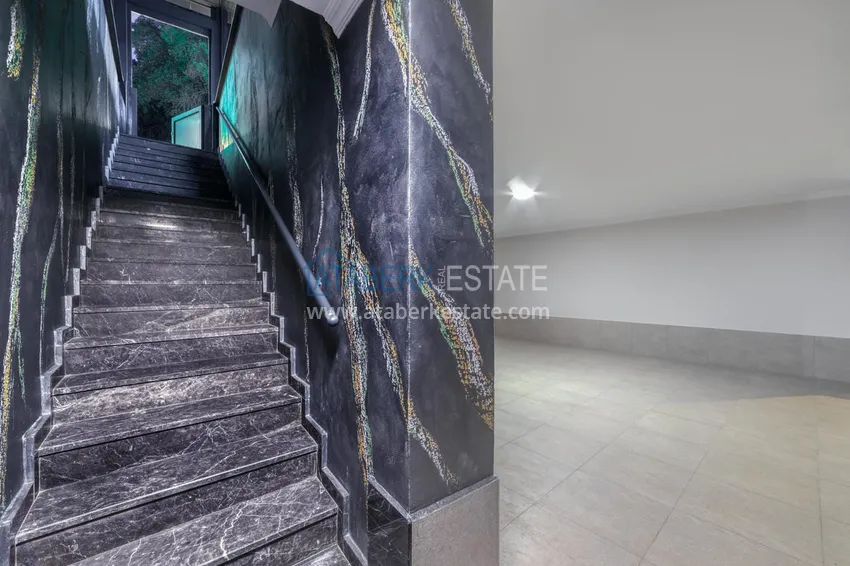 Приобрести Элитная вилла в Кестеле, Алания – современный дизайн, панорамные виды и полный комфорт. Недвижимость под гражданство  55 