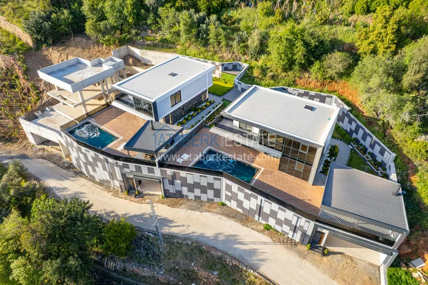 Элитная вилла в Кестеле, Алания – современный дизайн, панорамные виды и полный комфорт. Недвижимость под гражданство  5 