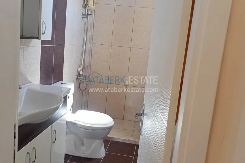 Приобрести Двухкомнатная квартира в Махмутларе, Алания - с мебелью, вид на море, первая береговая 17 