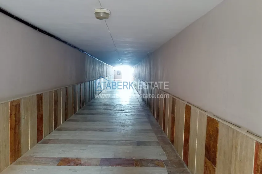 Двухкомнатная квартира в Махмутларе, Алания - с мебелью, вид на море, первая береговая 22 