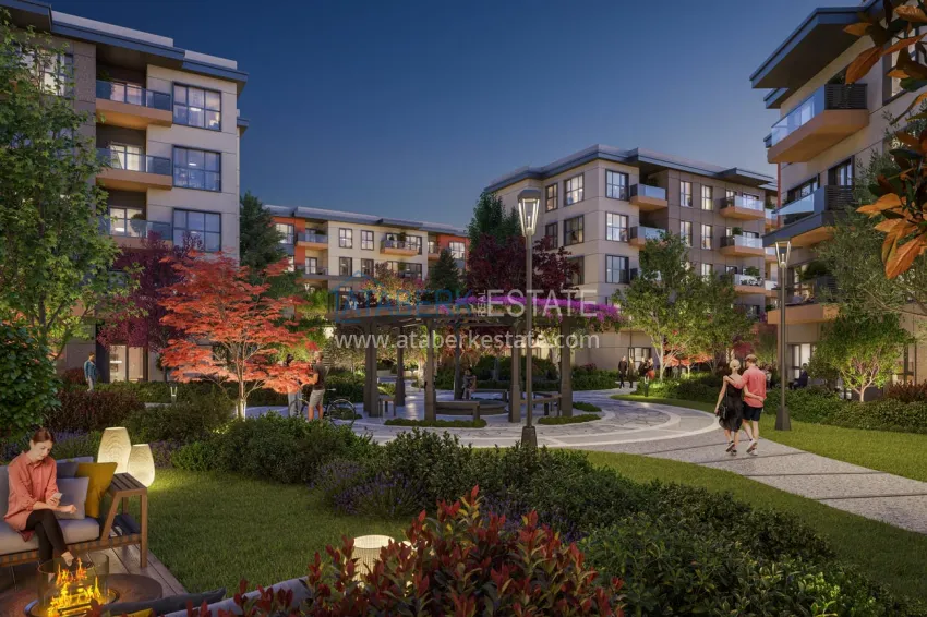 Государственный проект в Стамбуле, район Пендик - Инвестиционные квартиры и виллы 12 