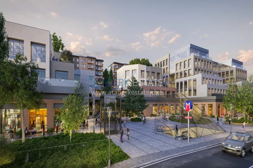 Государственный проект в Стамбуле, район Пендик - Инвестиционные квартиры и виллы 16 