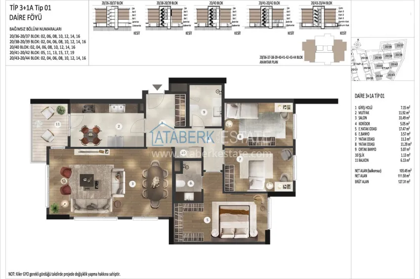 Купить дешево Государственный проект в Стамбуле, район Пендик - Инвестиционные квартиры и виллы 7 