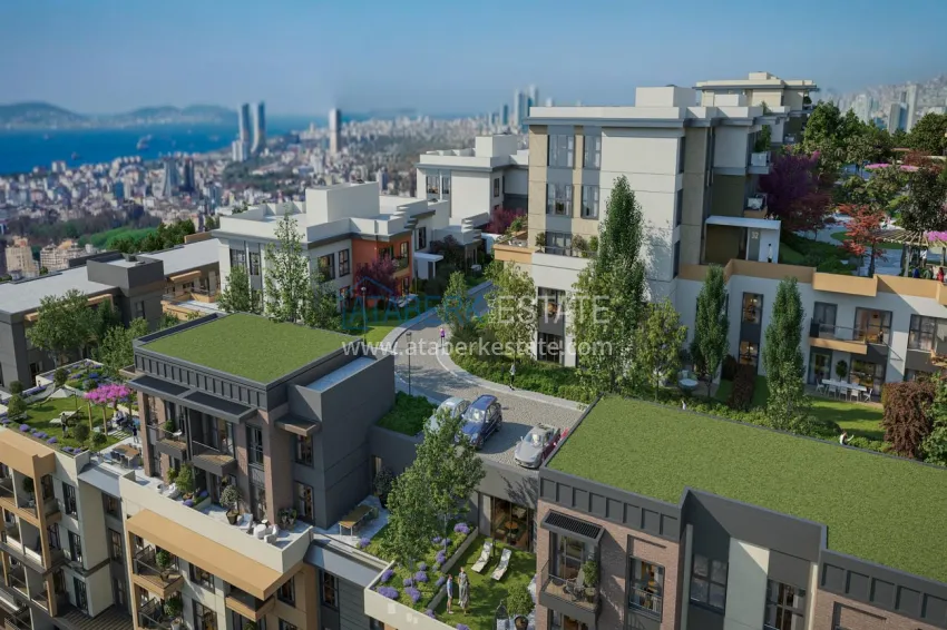 Государственный проект в Стамбуле, район Пендик - Инвестиционные квартиры и виллы 4 