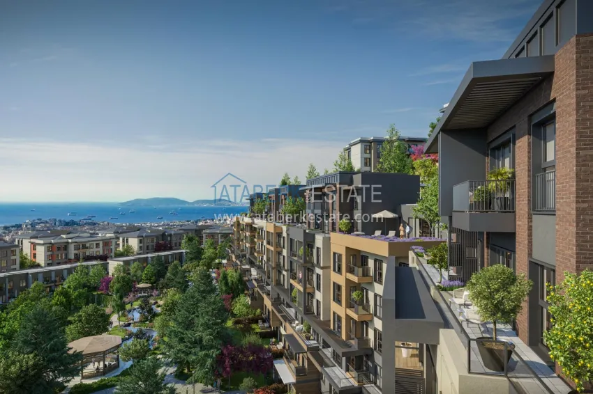 Государственный проект в Стамбуле, район Пендик - Инвестиционные квартиры и виллы 7 