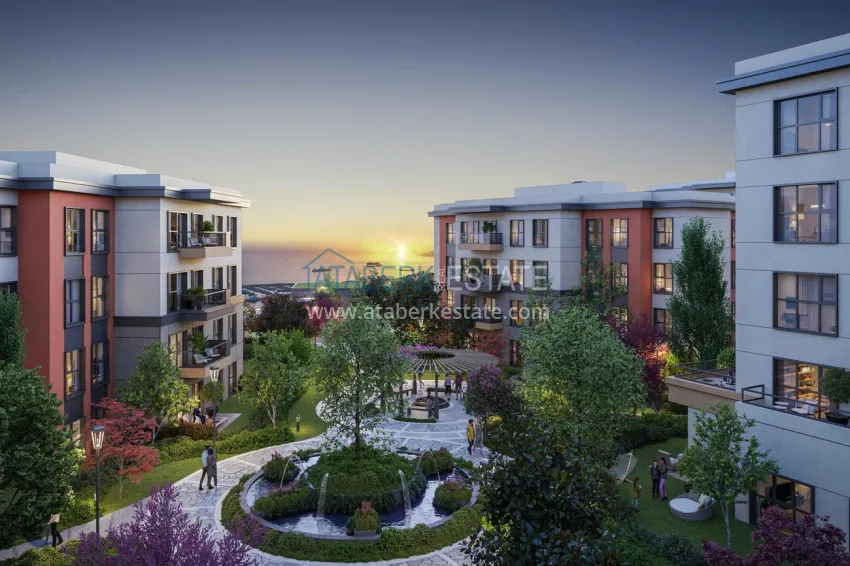 Государственный проект в Стамбуле, район Пендик - Инвестиционные квартиры и виллы 10 