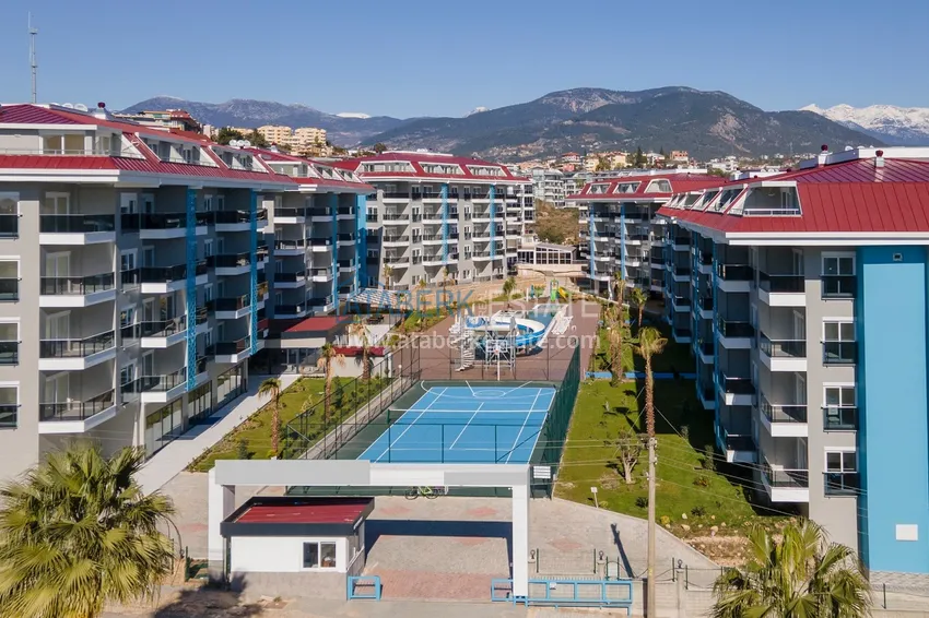 Двухуровневый пентхаус в Алании, район Кестель - с мебелью и видом на море 2 