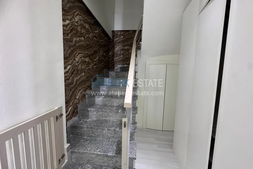 Приобрести Двухуровневый пентхаус в Алании, район Кестель - с мебелью и видом на море 18 