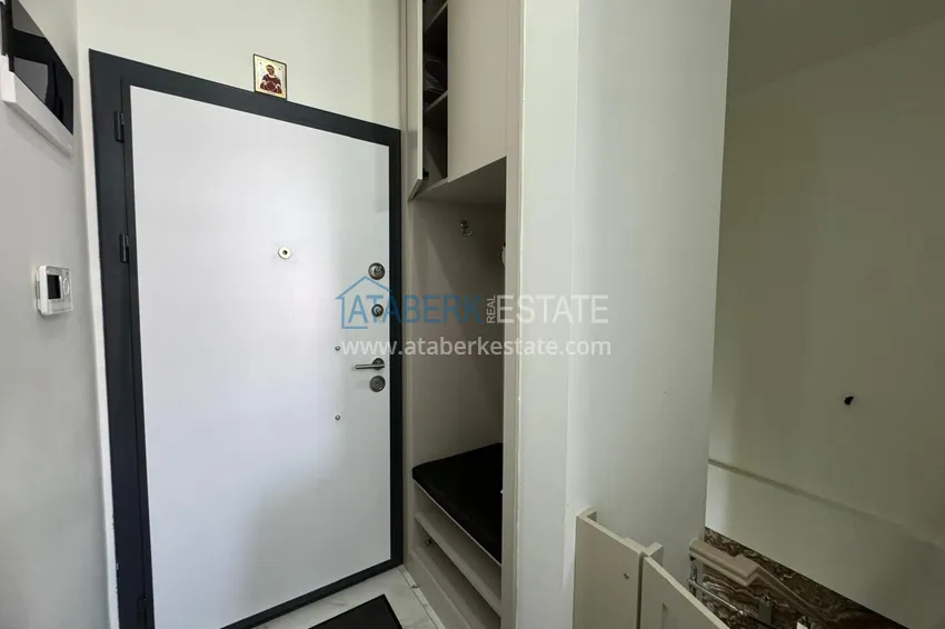 Приобрести Двухуровневый пентхаус в Алании, район Кестель - с мебелью и видом на море 1 