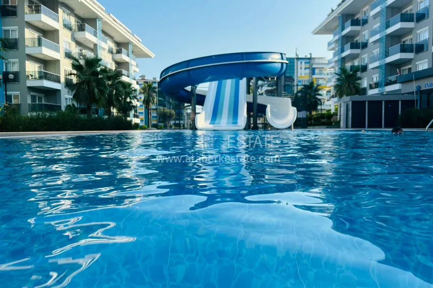 Двухуровневый пентхаус в Алании, район Кестель - с мебелью и видом на море 7 