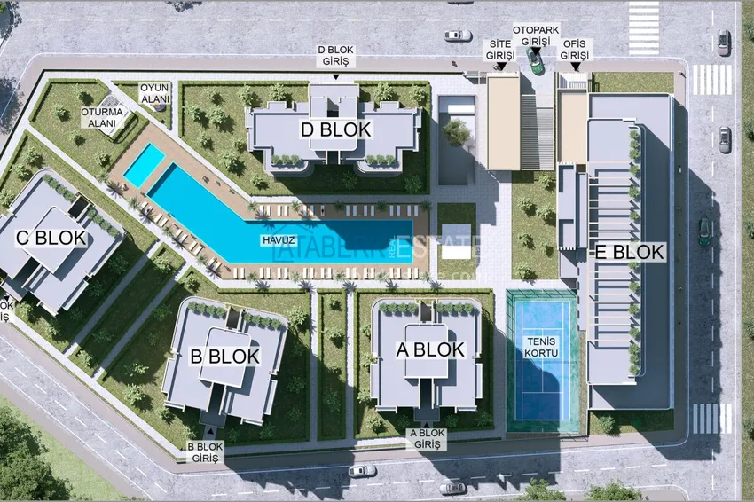 Купить дешево Новый проект в Анталии, район Лара, Чаглаян - квартиры и офисы от застройщика 1 