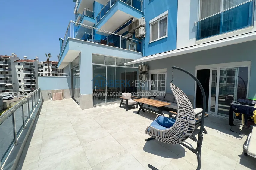 Приобрести Квартира 2+1 с террасой 70 м² в Алании, район Махмутлар - с мебелью и видом на море  6 