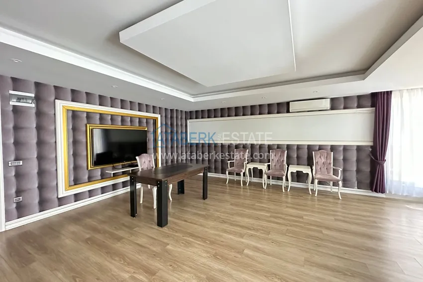 Квартира 1+1 с видом на море в Махмутларе – под ключ, 70 м², вторая береговая линия 15 